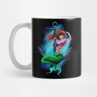 Muscle mermaid Mug